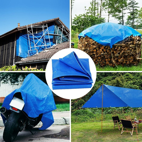 Cobertor Auto Toldo Multiuso Lona 3x4m Impermeable Carpa/ryc