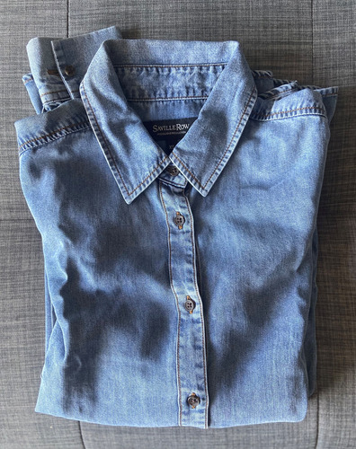 Camisa Saville Row Denin Talla Xs Savillerow Mujer (Usado)