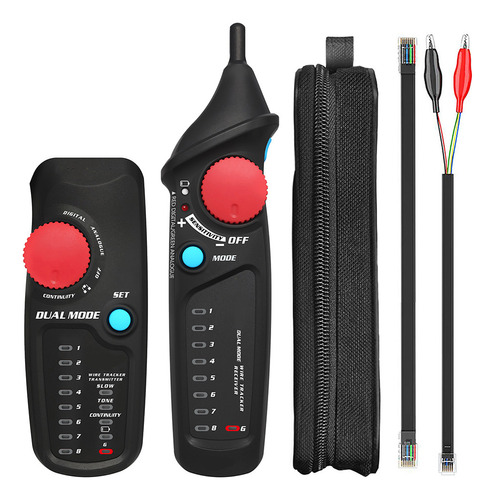 Detector Lan Line Finder, Tóner, Cable Rj11, Doble Ethernet