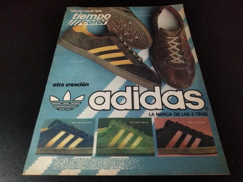 (pe001) Publicidad Clipping Zapatillas adidas * 1974