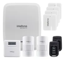 Comprar Kit Alarme Intelbras Amt 8000 Pro Wifi Sem Fio 6 Sensores Cor Branco