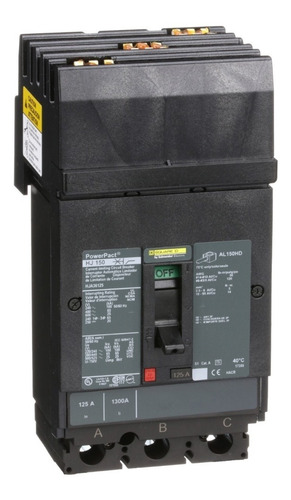 Imagen 1 de 1 de Interruptor Termomagnético 3p 125a Schneider Hja36125