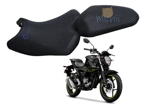 Malla Mesh Protector Cubreasiento Premium Suzuki Gixxer 150