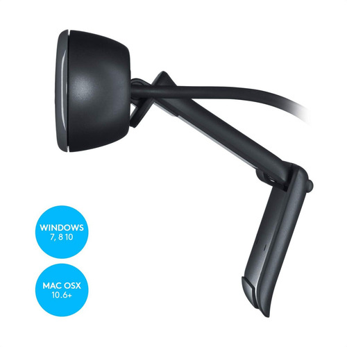 Cámara Web Logitech Hd Webcam C270 · Video Hd 720p 1280x720