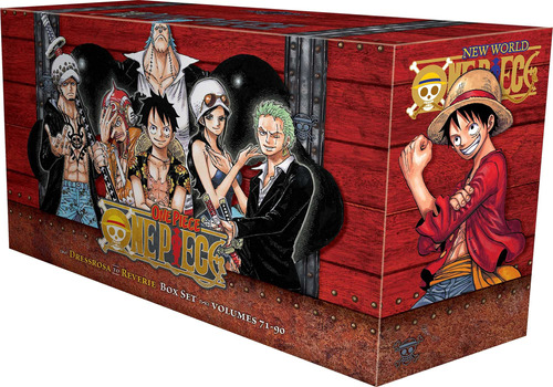 One Piece Box Set 4: Dressrosa To Reverie: Volumes 71-90 Wit