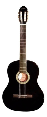 Guitarra criolla clásica Memphis 851 para diestros negra