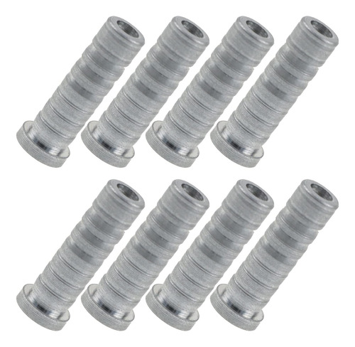 Meetoot 12pcs Aluminio Fibra De Carbono Arrowhead Insertos B