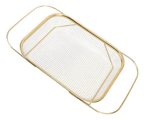 Cesta Coladora De Acero Inoxidable Golden Over The Sink