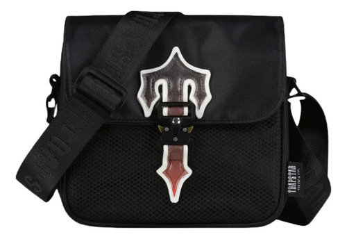 Trapstar Bolso Lateral Original, Negro/gradiente Rojo