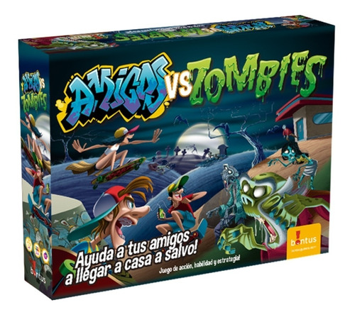 Juego De Mesa Amigos Vs Zombies Pr