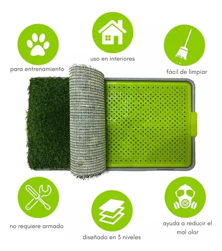 Baño Ecológico Sanitario Mascotas Talla M