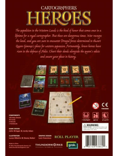 Thunderworks Games Cartographers Heroes