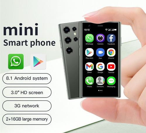 Mini Smartphone Soyes S23 Pro Android 8.1,2+16g Dual Sim,3g