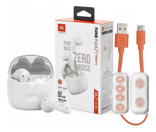 comprar Audífonos Inalámbricos Jbl Tune Flex - True Wireless Blanco