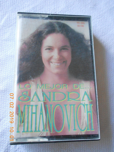 Cassette Musica - Sandra Mihanovich - Lo Mejor De Sandra 