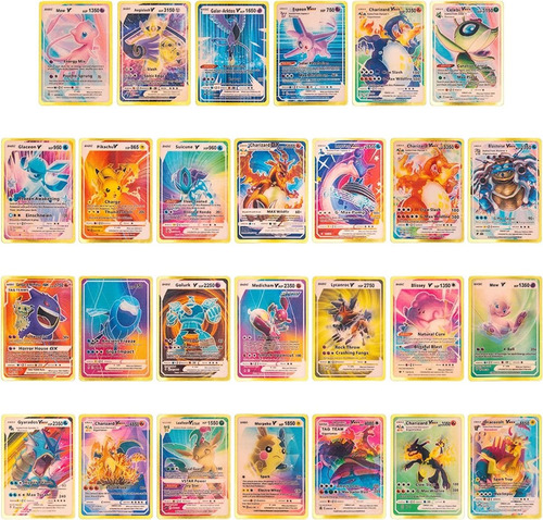 Kit De Cartas 3d Pokemon Magicas Metalizadas Album Incluido