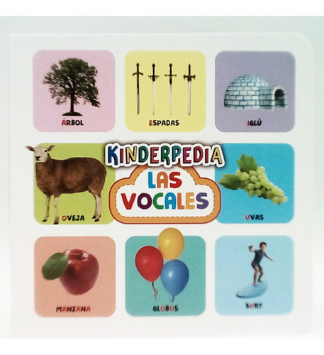 Kinderpedia Las Vocales Libro Infantil