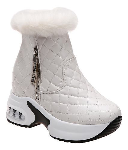 Botas Casual Con Plataforma De Tenis Femenino Neve Com Z [u]