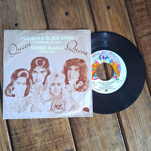 Vinilo 7' Queen Alguien A Quién Amar.
