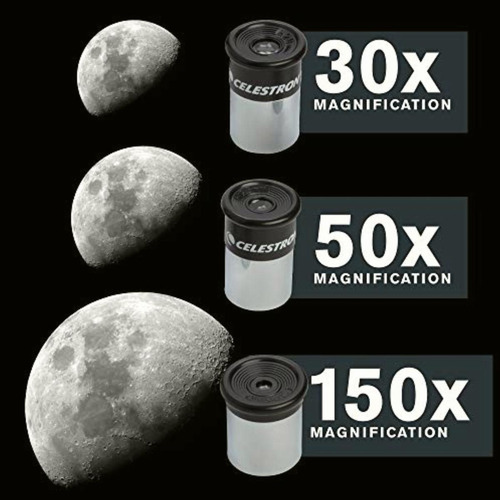 Celestron 21039 Telescopio Powerseeker Refractor, 50/600 Mm