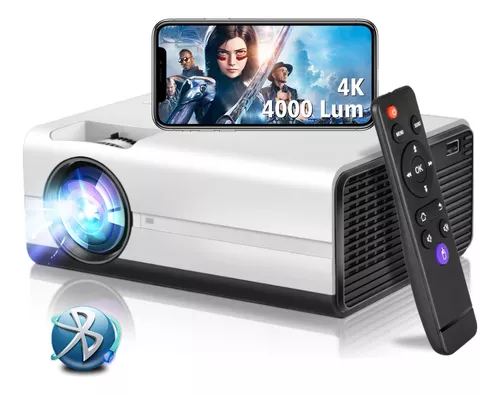 Nuevo Proyector Portátil De Alta Definición Mejorado Para Teléfono,  Proyector De Video Portátil De 3000 Lúmenes Para Cine En Casa Compatible  Con 1080p Hd De 150 Pulgadas Compatible Con Android / Ios /