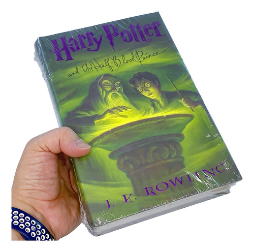 Harry Potter Halfblood Prince Pasta Dura Primer Edición 2005