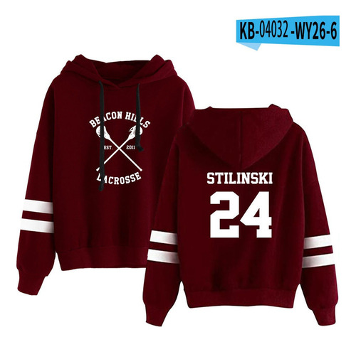 U Teen Wolf Stilinski 24 Print Vacaciones De Otoño E Inviern