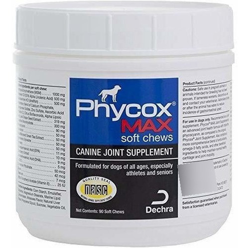 Psch Phycox Max 90 Count Canina Suave Masticables