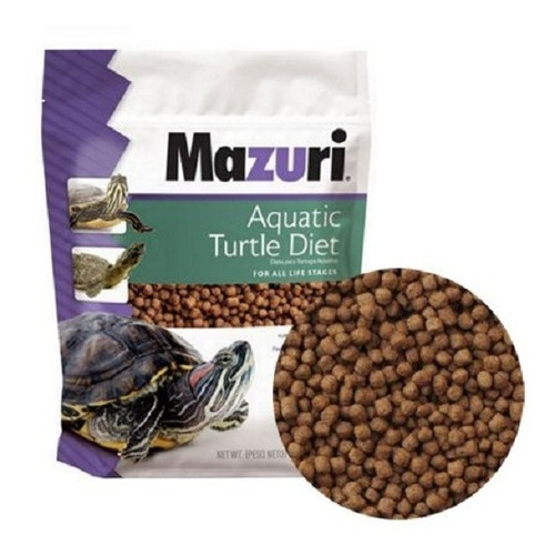 Mazuri Alimento Para Tortugas Acuáticas Diet Balanceada 450g