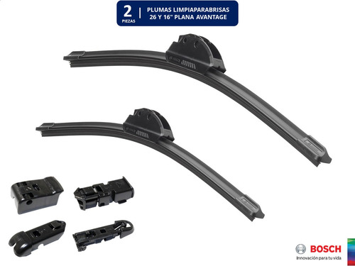 Plumas Limpiarabrisas Para Kia Rio Hach Back 2019 Bosch 2pzs