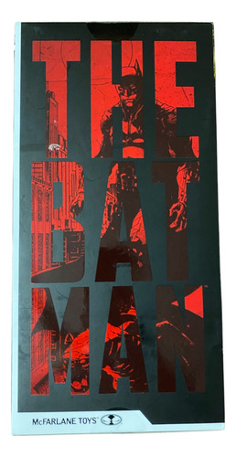 Figura Batman Multiverse Mcfarlane Toys 12 Inch Rojo Negro (Usado)