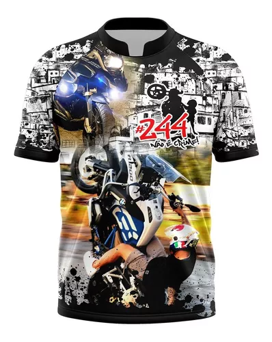 Camisa Grau Quebrada Favela Motos 244 Não É Crime