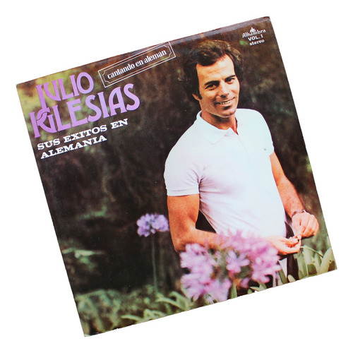 ¬¬ Vinilo Julio Iglesias / Sus Éxitos En Alemania Nº1 Zp 