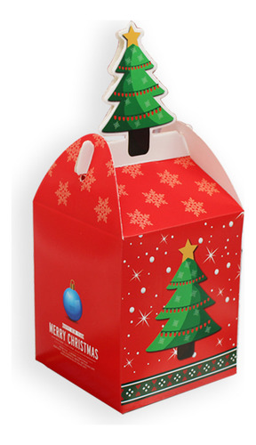 12 Pzs Caja De Chica 9x20cm Navidad Modelo Color Multicolor
