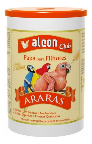 Ração Alcon Club Papa Para Araras Filhotes 600g