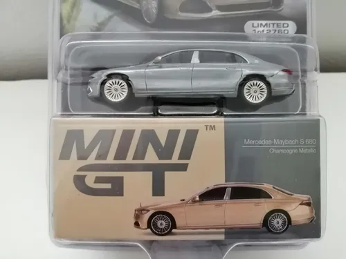 Amazon | TrueScale Miniatures MINI GT 1/64 メルセデス マイバッハ S680 シャンパンメタリック  左ハンドル 完成品 | ミニカー・ダイキャストカー | ホビー