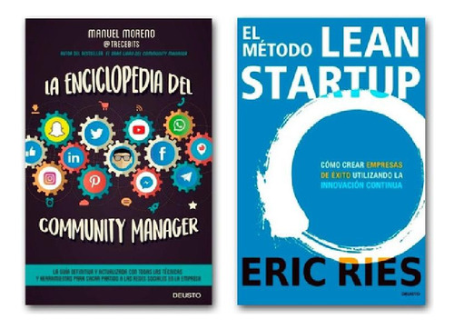 Libro - El Metodo Lean Startup + Enciclopedia Delunity Mana