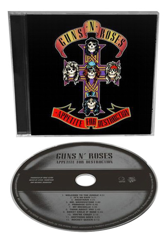 Guns N' Roses - Appetite For Destruction Cd Sellado! P78