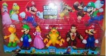 Comprar Set De Mario Bross Super Mario Run 6 Figuras