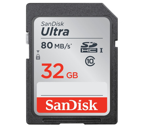 Sandisk Ultra Sdhc Sdxc Uhs-i 32gb Tarjeta De Memoria
