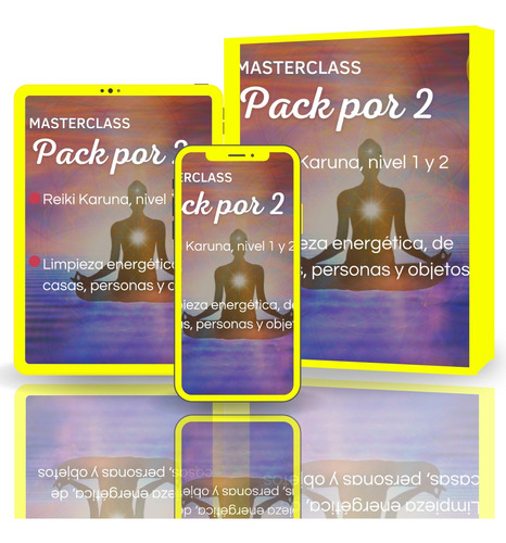 Pack Por 2 De Cursos Holisticos (promocion) Reiki Y Limpieza