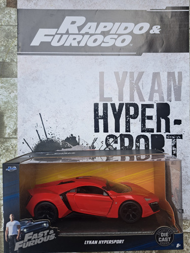 Coleccion Rápido Y Furioso Lykan Hypersport 