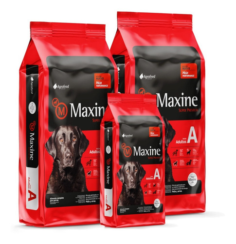 Maxine Dog Adulto 42 Kg + 8 Kg Y 5 Pouch Premium De Regalo