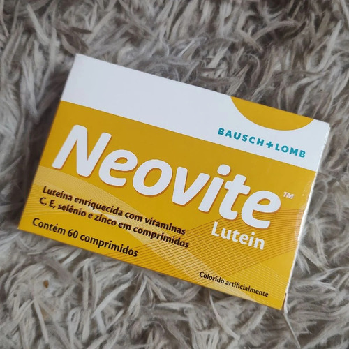 Neovite Lutein Bausch Lomb 60 Comprimidos Sabor Sem Sabor