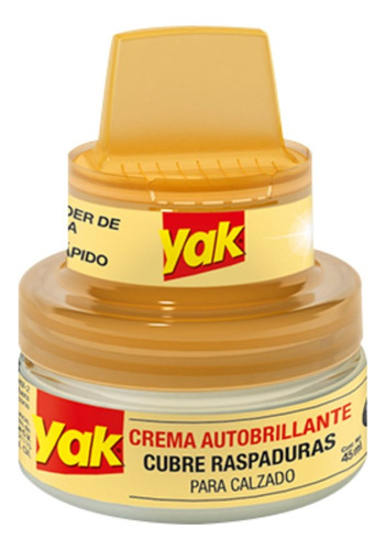 Betún Para Zapatos En Crema Incoloro 45ml Yak