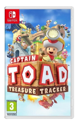 Captain Toad: Treasure Tracker Nintendo Switch Físico