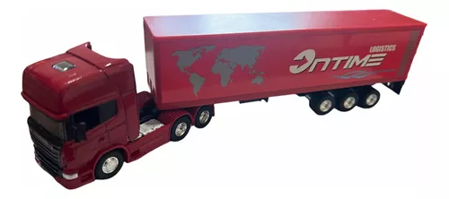 1) Miniatura Caminhão Coca-cola Carreta Scania V8 R730, Frete grátis em  2023