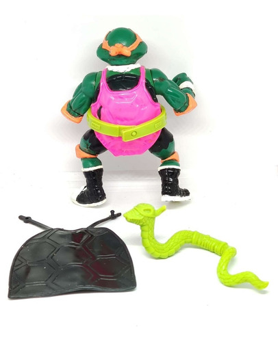 Michaelangelo Slammin Tmnt Tortugas Ninja Vintage Playmates