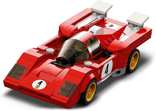 Figura Para Armar Lego 1970 Ferrari 512 M Speed Champions Cantidad De Piezas 291