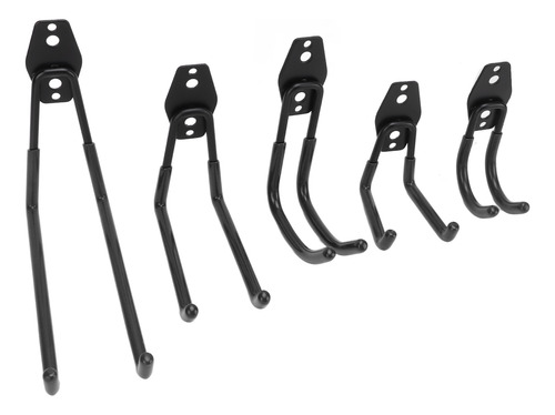 Ganchos Duplos De Armazenamento De Garagem, 5 Unidades/conju